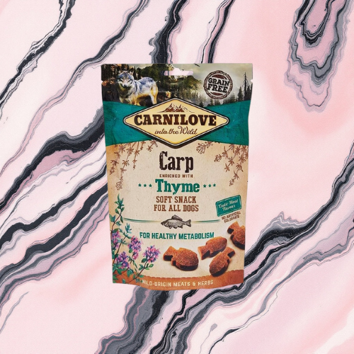 Friandises Carnilove Carpe & Thym (semi-humides)
