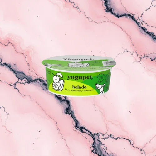 Crème glacée Yogupet aux fruits verts